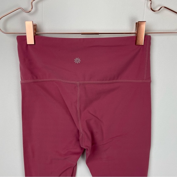 Athleta Cropped High-Rise High-Waisted Tight Leggings Pants - Picture 6 of 7